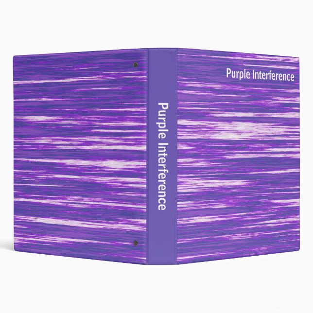 Abstract - Purple Interference Binder (Background)