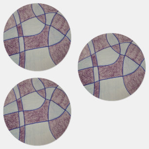Abstract Purple Labels