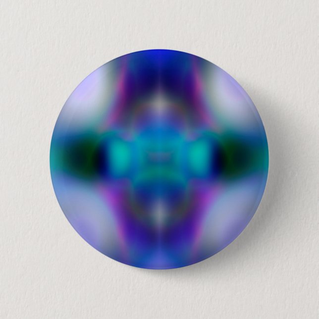 Abstract purple pattern 2 inch round button (Front)