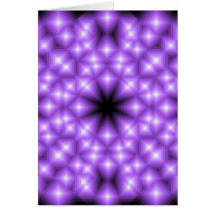 Abstract Purple Star field