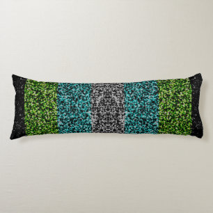 Abstract Quioromantic Pride Flag Body Pillow