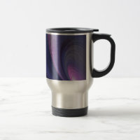 Abstract Rainbow Aluminum Travel Mug