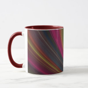 Abstract Rainbow Ceramic Mug