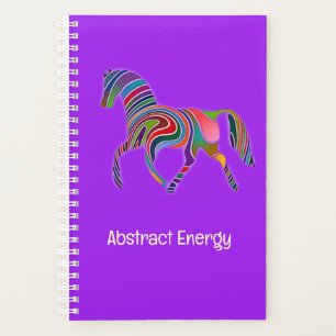 abstract rainbow horse  planner