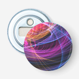 Abstract Rainbow lights vortex lights Bottle Opener