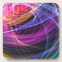 Abstract Rainbow lights vortex lights