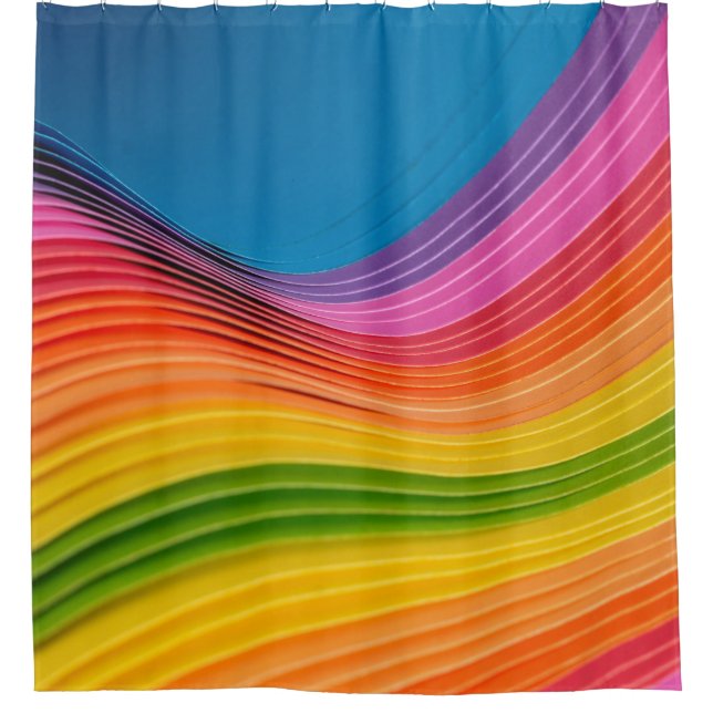 Abstract rainbow pattern texture (Front)