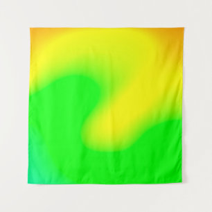 Abstract rainbow soft cloud background in pastel c tapestry