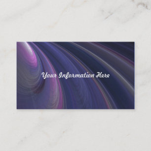 Abstract Rainbow Swirl Business Cards