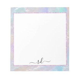 Abstract Rainbow Texture Notepad