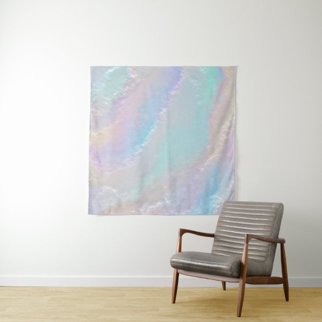Abstract Rainbow Texture Tapestry (In Situ)