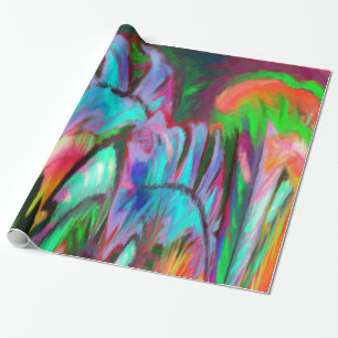 Abstract Rainbow Wrapping Paper