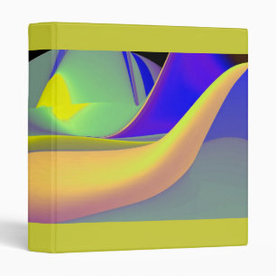 Abstract Rainbowart Binder