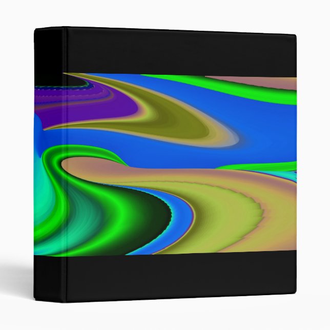 Abstract Rainbowart Binder (Front/Spine)