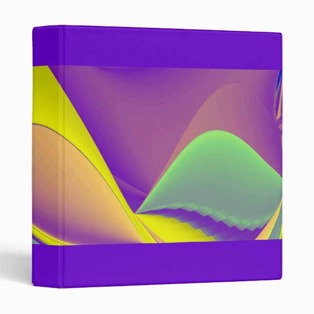 Abstract Rainbowart Binder (Front/Spine)