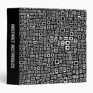 Abstract Rectangles (1.5in) Binder