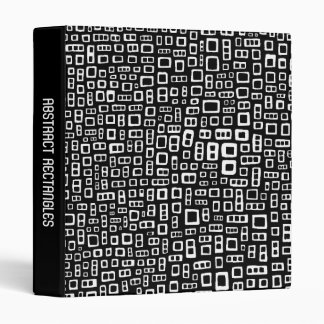 Abstract Rectangles (1in) Binder