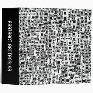 Abstract Rectangles (2in) Binder