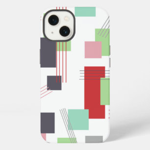 Abstract Rectangles and Lines  iPhone 13 Case