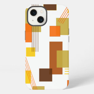 Abstract Rectangles and Lines  iPhone 13 Case