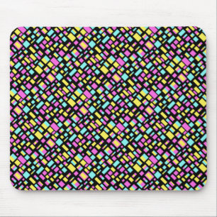 Abstract Rectangles Mouse Pad
