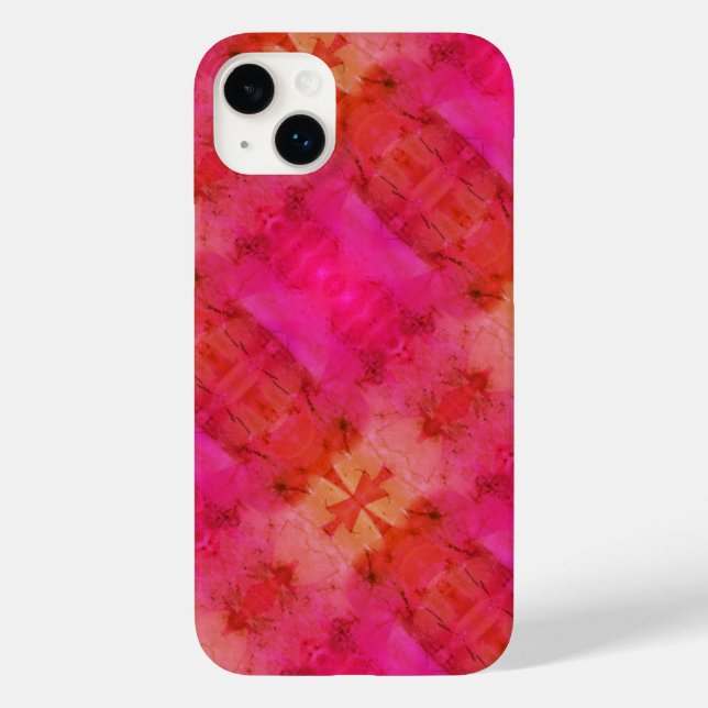 Abstract Red and Pink Cover  (Back)