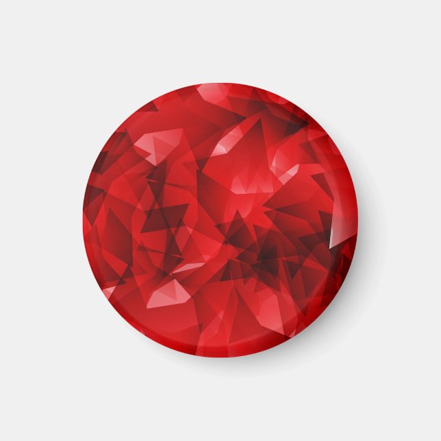 Abstract Red Background-51083 Magnet (Front)
