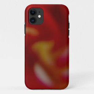 Abstract Red Blur iPhone 11 Case