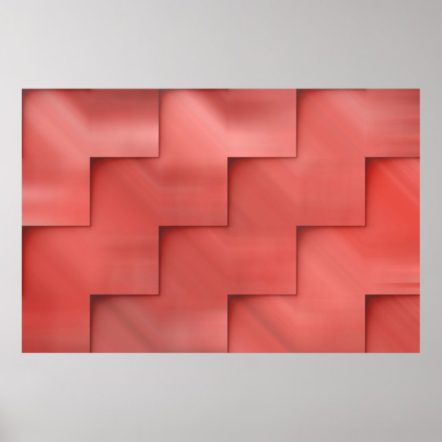 Abstract red creative backgroundabstract,art,artis poster (Front)