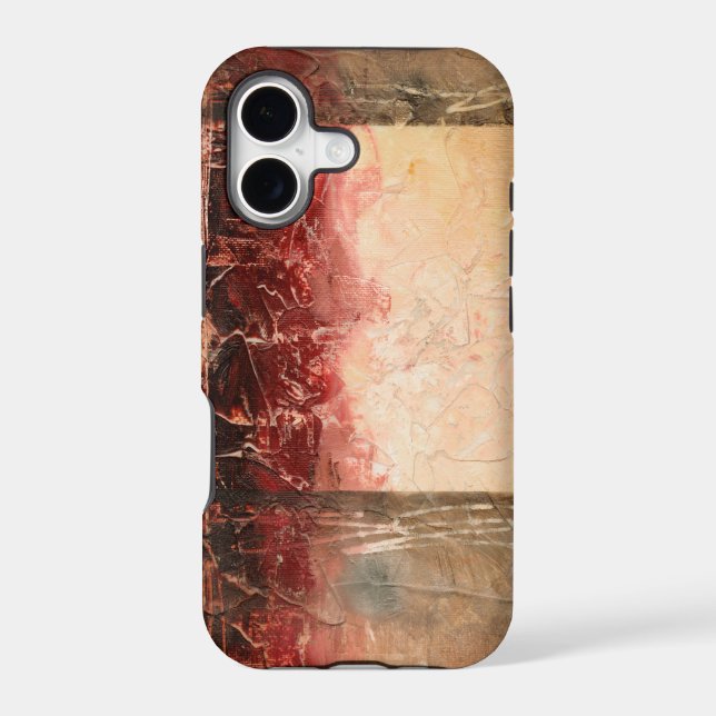 Abstract Red Landscape (Back)