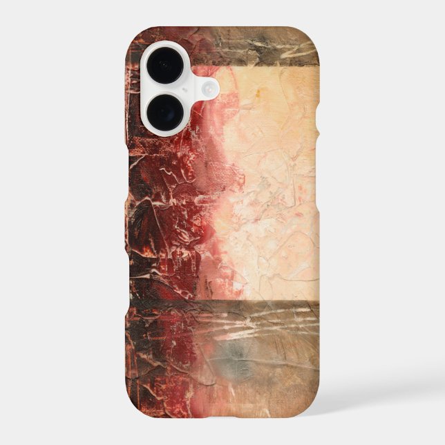 Abstract Red Landscape (Back)