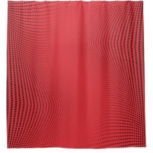 Abstract red monochrome halftone pattern. Soft cur