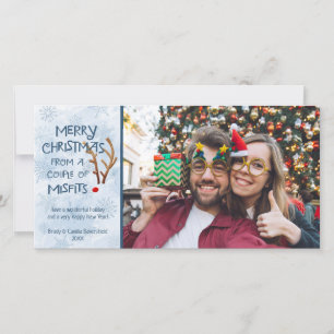 Abstract Red-Nosed Reindeer, From Misfits Holiday Card