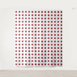 Abstract Red Tapestry