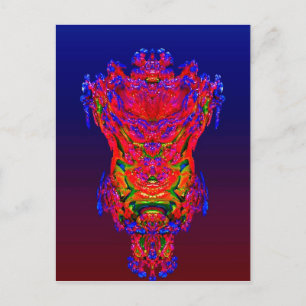 Abstract Reflection Dream Postcard
