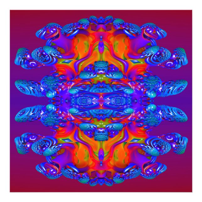 Abstract Reflections Photo Print (Front)