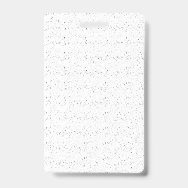 Abstract repeating pattern of small, scattered, da badge (Front)