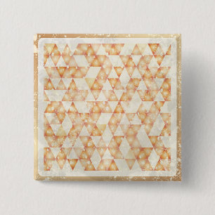 Abstract retro background 2 inch square button