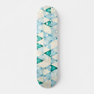 Abstract retro background skateboard