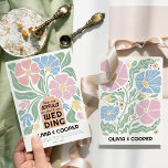 Abstract Retro Boho Chic Colourful Floral Wedding Invitation<br><div class="desc">Abstract Retro Boho Chic Colourful Floral Wedding Invitation Get ready to groove with this Abstract Retro Boho Chic Colourful Floral Wedding Invitation! Featuring far-out 70s-inspired floral patterns and a vibrant, abstract design, this invite is the perfect mix of retro and boho chic. Ideal for a wedding in any season—summer, spring,...</div>