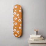 Abstract Retro Daisy Floral Pattern 70s 80s Hippie Skateboard<br><div class="desc">This cool skateboard featuring groovy 70s style daisy floral would make a wonderful gift for someone,  who loves all things retro!</div>