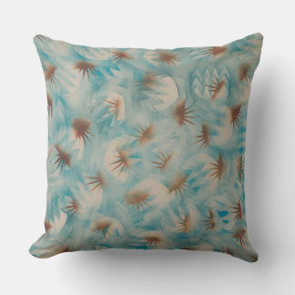 Abstract Retro Design Throw Pillow
