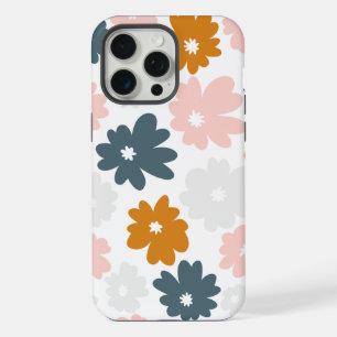 Abstract Retro Floral iPhone 15 Pro Max Case