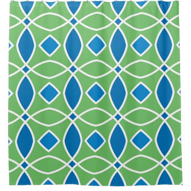 Abstract Retro Geometric seamless pattern with tri (Front)