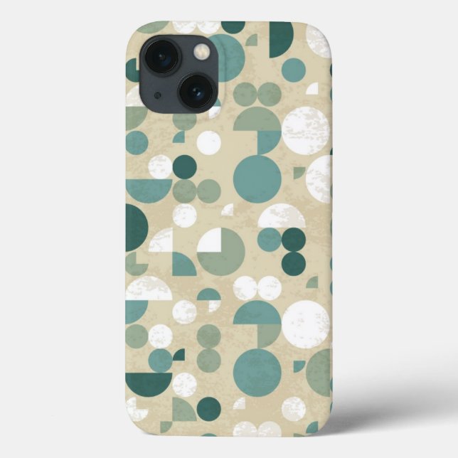 Abstract retro pattern Case-Mate iPhone case (Back)