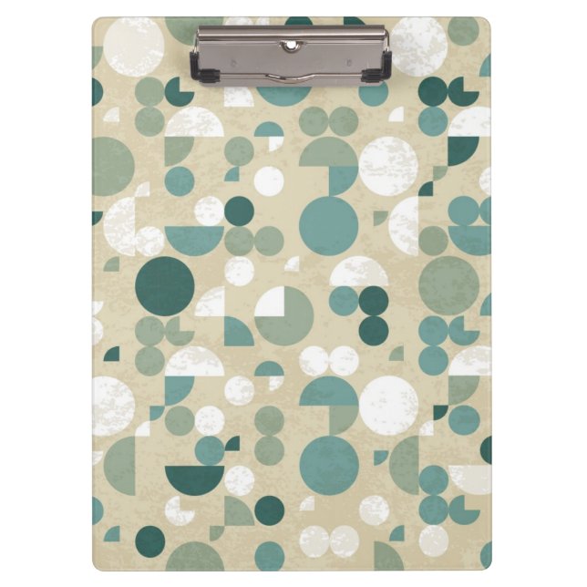Abstract retro pattern clipboard (Front)