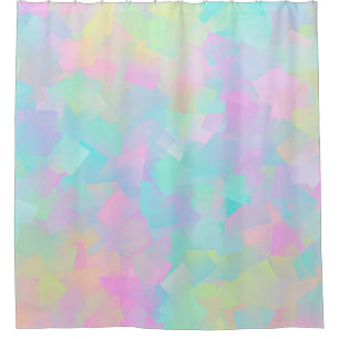 Abstract retro pattern of geometric shapes in pink