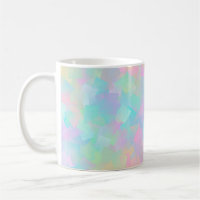 Abstract retro pattern of geometric shapes in pink