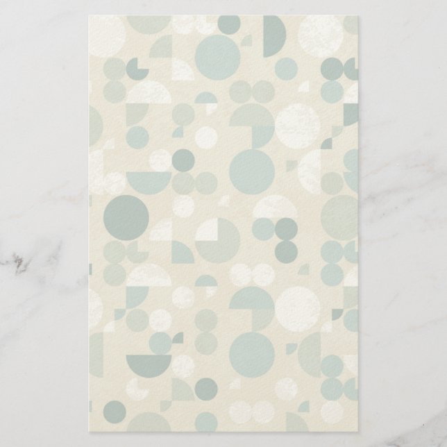 Abstract retro pattern stationery (Front)
