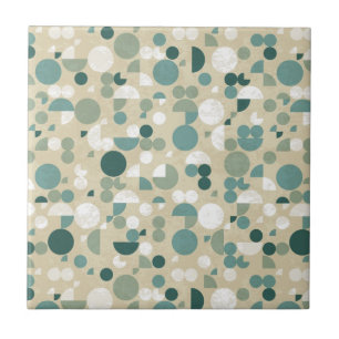 Abstract retro pattern tile